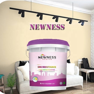 Aplicação de alumínio Super Branco Interior Parede Emulsão Pintura com e Cobertura de Potência