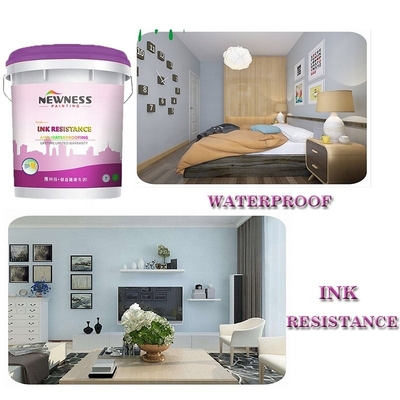 Aplicação de alumínio Super Branco Interior Parede Emulsão Pintura com e Cobertura de Potência