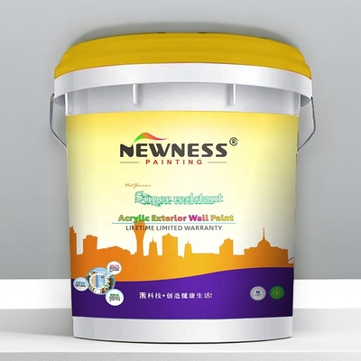 Pintura de látex livre de formaldeído para paredes exteriores e interiores