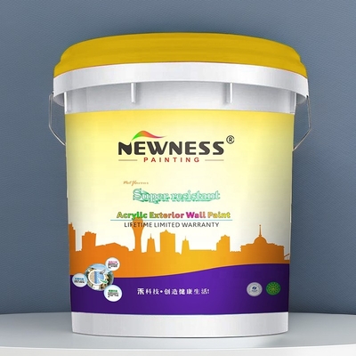 Pintura de látex livre de formaldeído para paredes exteriores e interiores