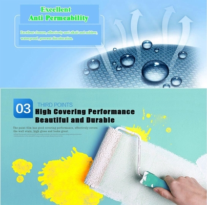Pintura de látex livre de formaldeído para paredes exteriores e interiores