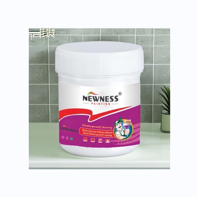 Prevenção de formaldeído com tinta à base de cimento à prova d'água por método de aplicação com escova