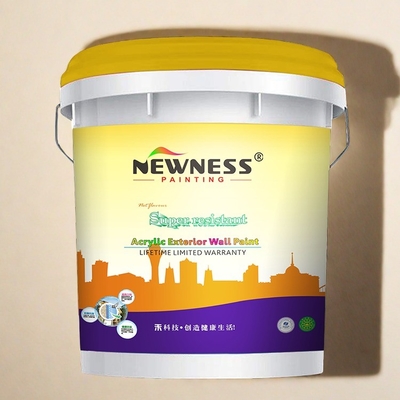 Pintura de látex acrílico puro de fórmula avançada para paredes interiores e exteriores