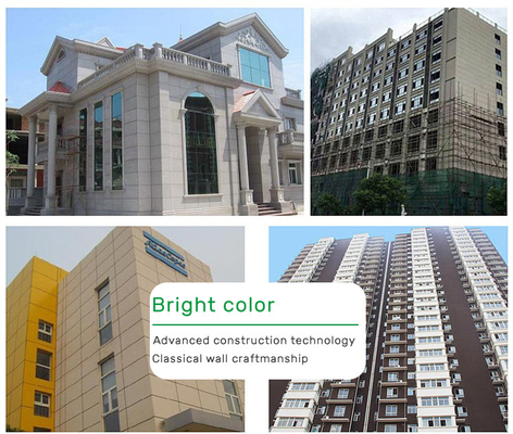 15 anos de idade Real Stone Effect revestimento exterior e resistência extraordinária ao clima