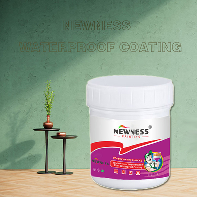 JS Polymer Grey Roof Waterproof Transparent Polyurethane Coating para impermeabilização de terraços
