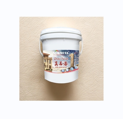 Texto grosseiro Pintura de borracha de pintura de pedra natural com resistência ao envelhecimento de 250 horas