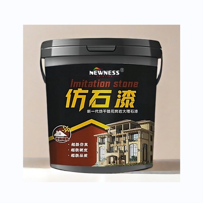 Pintura de parede de textura de pedra exterior ecológica com Matt Gloss
