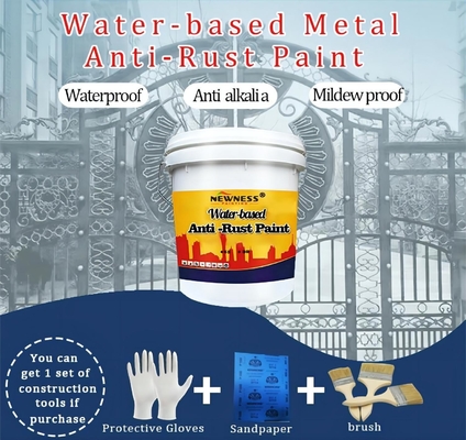 Proteção de metal Pintura de esmalte alquídico de cor personalizada com função de primer e acabamento