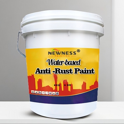 Pintura de acabamento de esmalte alquídico de secagem rápida de componente único para controlo da corrosão no metal