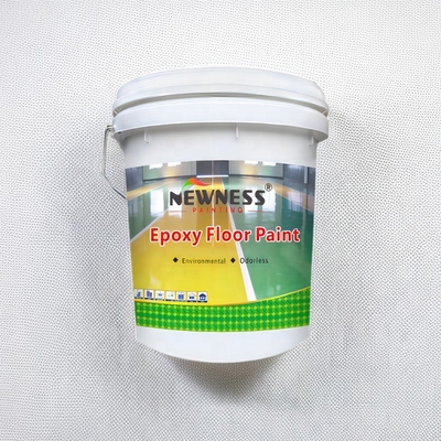 Método de aplicação do pincel Revestimento de espelho de resina epóxi livre de solvente para pisos de alto brilho