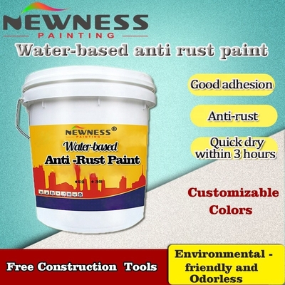 Pintura anti-ferrugem de zinco-epóxi fosfato para revestimento de edifícios e filme seco Espessura 40 μm