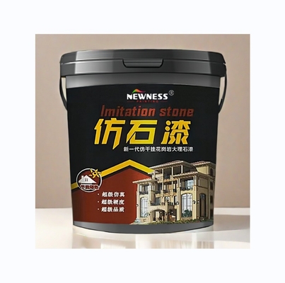 Pintura de revestimento de edifícios para pintura a vapor à base de água de pedra natural