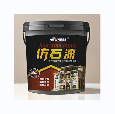Revestimento líquido à base de água Revestimento de edifícios Exterior Textura de granito Pedra Tinta de parede