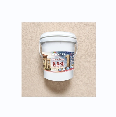 250 horas resistência ao envelhecimento pintura de pedra acrílica exterior para revestimento de parede de pedra real