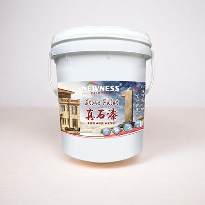 Pintura de parede externa de efeito de pedra com consumo teórico de tinta de 0,25-0,35 m2/KG
