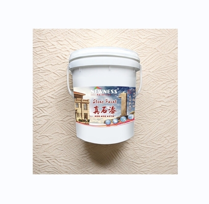 A principal matéria-prima acrílica e o serviço OEM/ODM de pintura de quartzo com efeito de rocha para exteriores