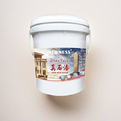 Pintura de pedra natural de cor personalizada para base de revestimento semelhante a pedra no gráfico de cores