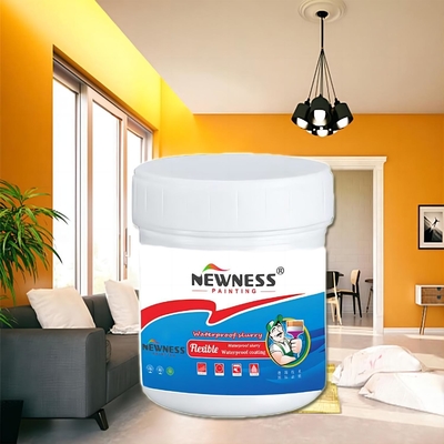 Pintura impermeável de poliuretano de componente único para piscinas