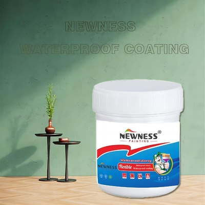 Pintura impermeável de poliuretano de componente único para piscinas