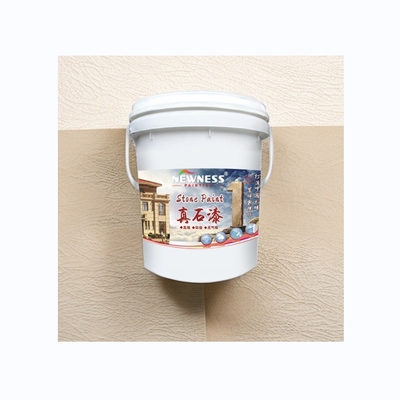 Pintura de pedra de silicone para edifícios comerciais e residenciais