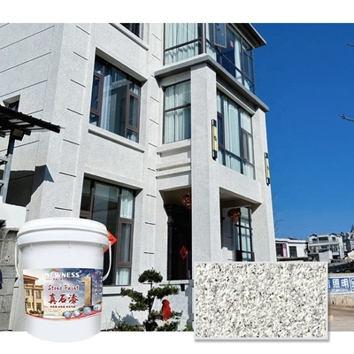 Pintura de pedra de silicone para edifícios comerciais e residenciais