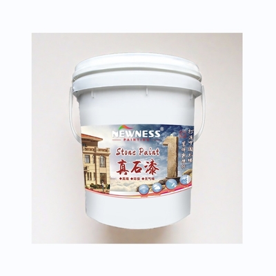 Método de aplicação de pulverização Boa adesão Revestimento e tinta transportados por água 20KG/BUCKET