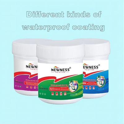 Volume 20KG/BUCKET Polyurethane Waterproof Paint Liquid Rubber Coating para Indústria