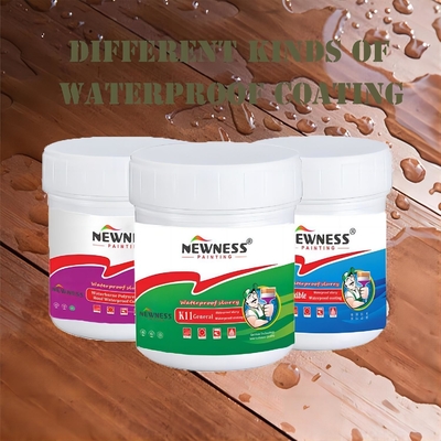 20 kg/BUCKET Polímero Acrílico Piscina Flexível Borracha Spray Revestimento Impermeável MF Tio2