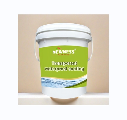 Método de aplicação do pincel Revestimento de telhado de silicone para edifícios de impermeabilização transparente