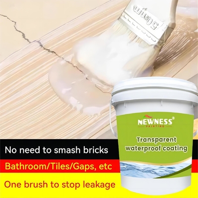 Spray de impermeabilização transparente com matéria-prima principal acrílica EINECS n.o 201-177-9