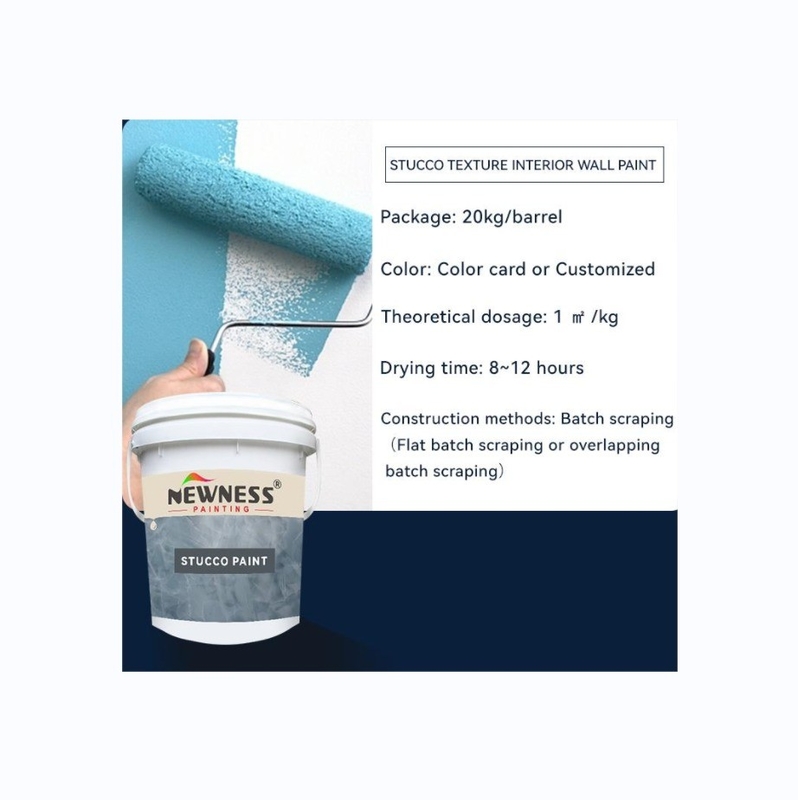 Pintura exterior da casa em cores vibrantes para proteção anti-fissuras e de longa duração