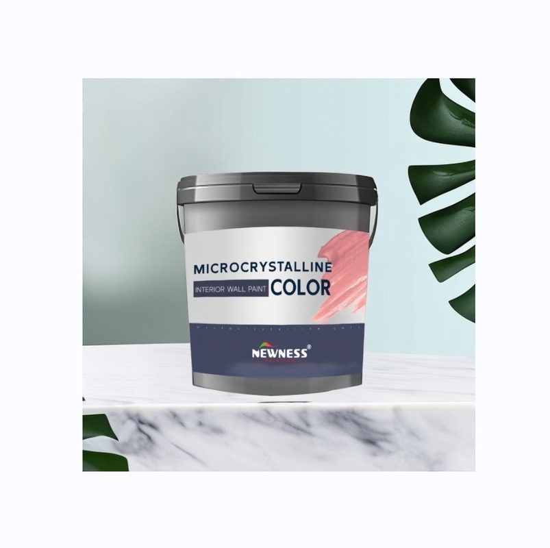 Tecnologia de produção avançada Micro cristal pintura de parede interior para o método de água crua