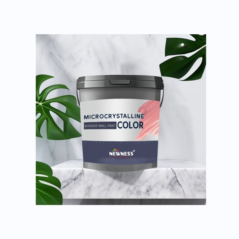 Decoração de paredes interiores NOTÍCIAS Micro cristal Eco-friendly Spatula Textura Tinta de parede