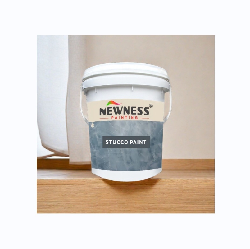 Construção de revestimento de parede e teto interior de tinta de látex para refinação de pedra natural