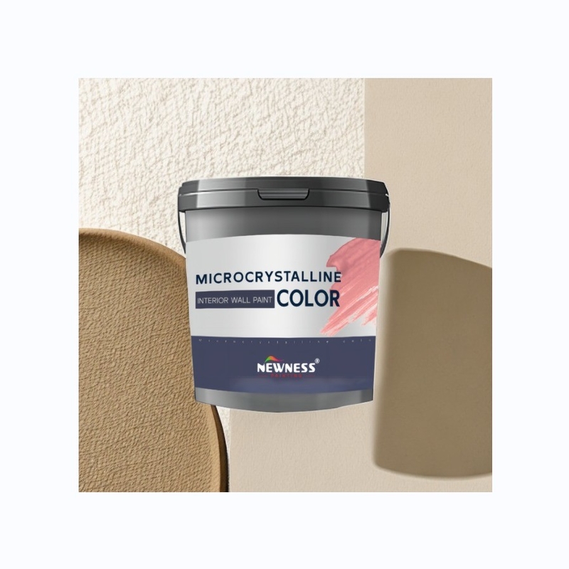 Pintura de parede interior de micro cristal acrílico para secagem rápida