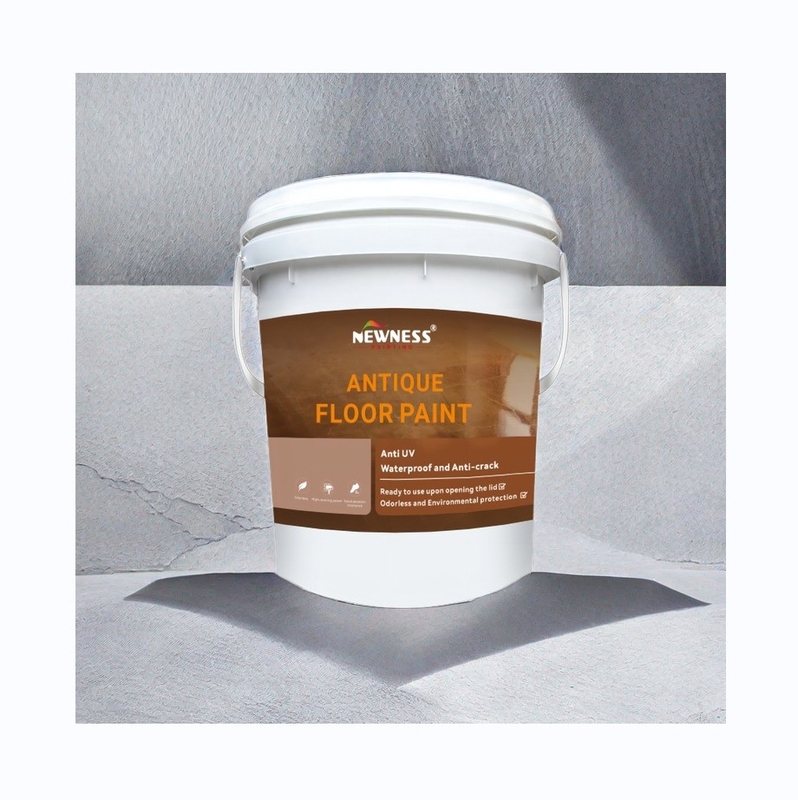 Método de aplicação de pincel/pintura Revestimento de piso de resina epoxi à base de água para a indústria