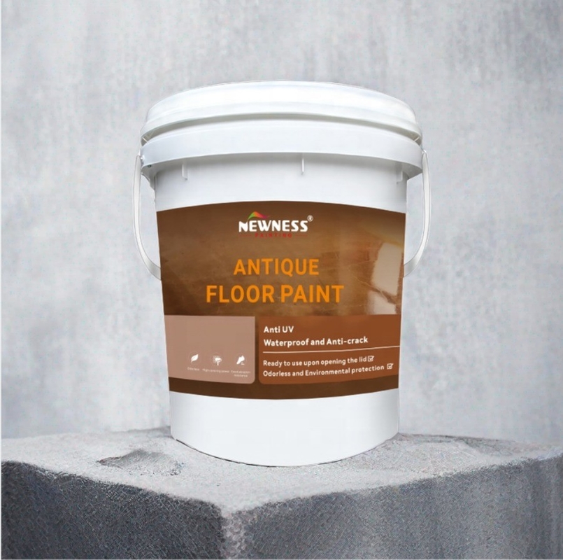 Revestimento de edifícios dois componentes Industrial Epoxy revestimento de piso pintura para estacionamentos azuis