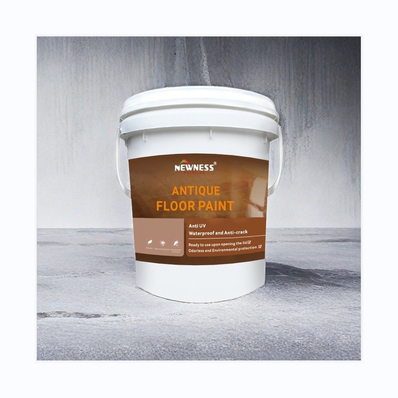 Revestimento de piso antiderrapante Pintura de uso de construção de revestimento de pintura epoxi baseada em água