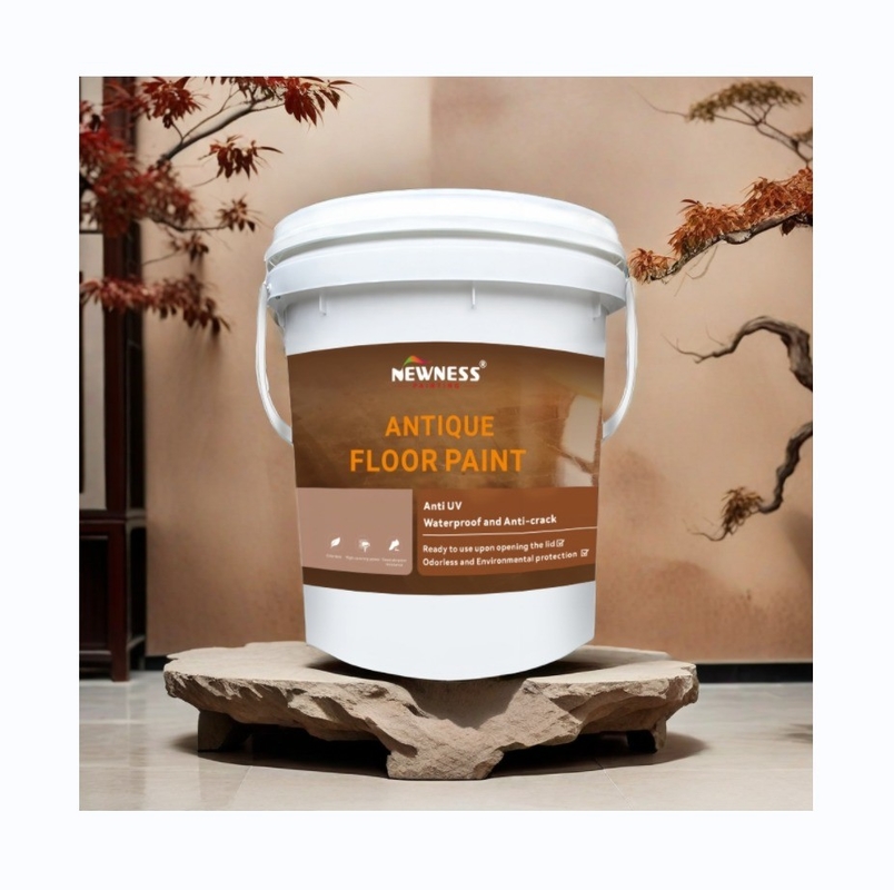 Pintura industrial de resina de revestimento de piso epoxídico à base de água para uso não tóxico e sem solventes