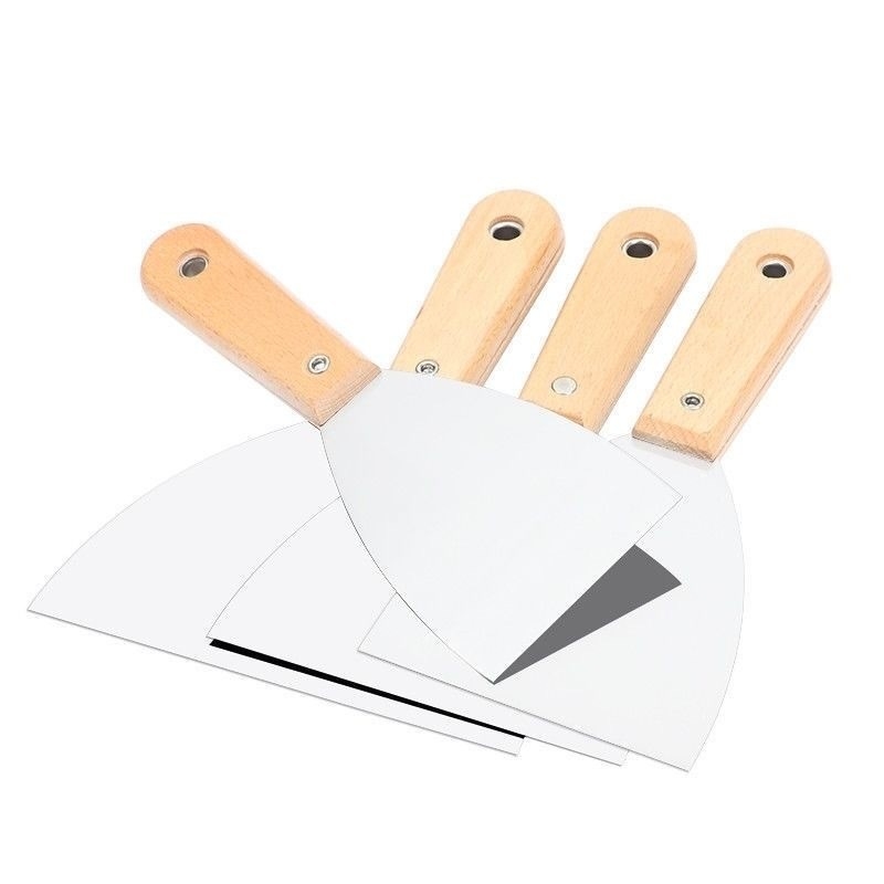Ferramenta de limpeza de vidro para pintura de parede Escrava de remoção de adesivos com alça longa e faca de polipropileno