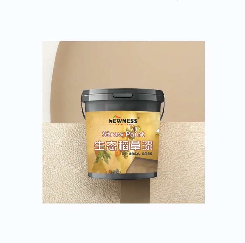 Pintura de palha Pintura ecológica de lama de loess para parede de palha interna 20KG/saco CAS n.o 38891-59-7