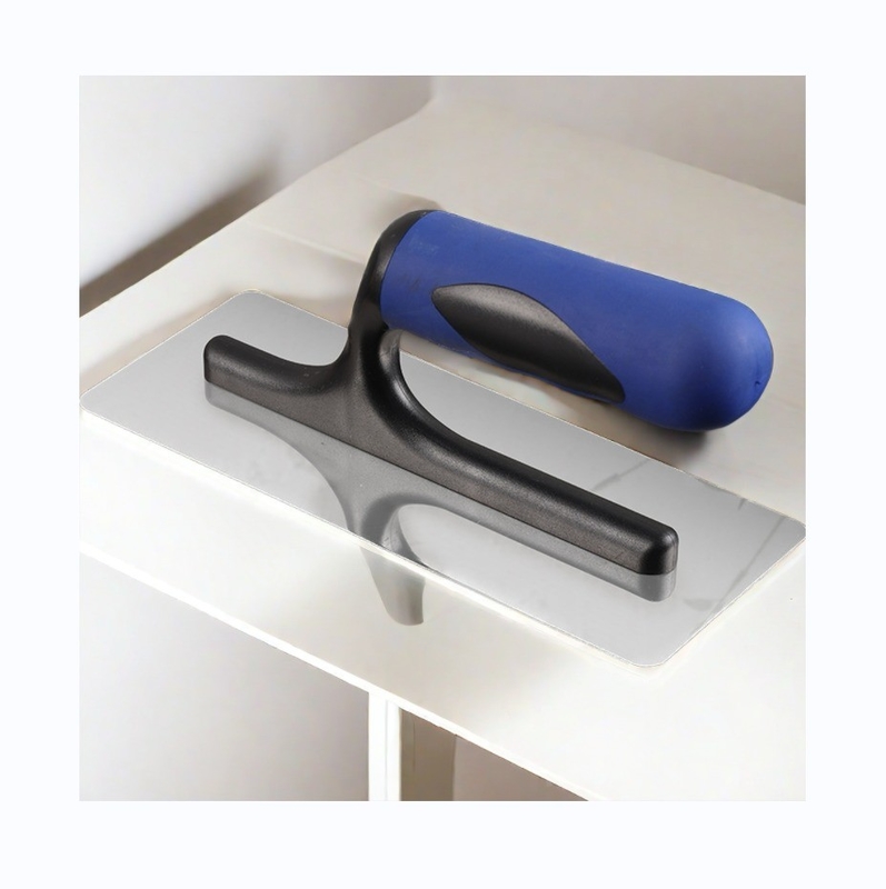 Máquina de manuseio de plástico para madeira Trowel com cores personalizadas Trowels de aço Ferramenta de alvenaria