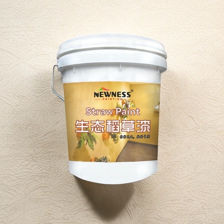 Design de pintura exterior colorida para restaurantes e método de aplicação de faca de revestimento