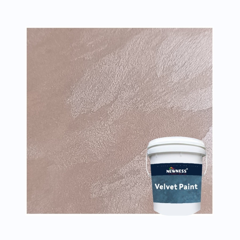 Francês A Certified Semi-Gloss Velvet Touch Metallic Art Paint para acabamentos existentes