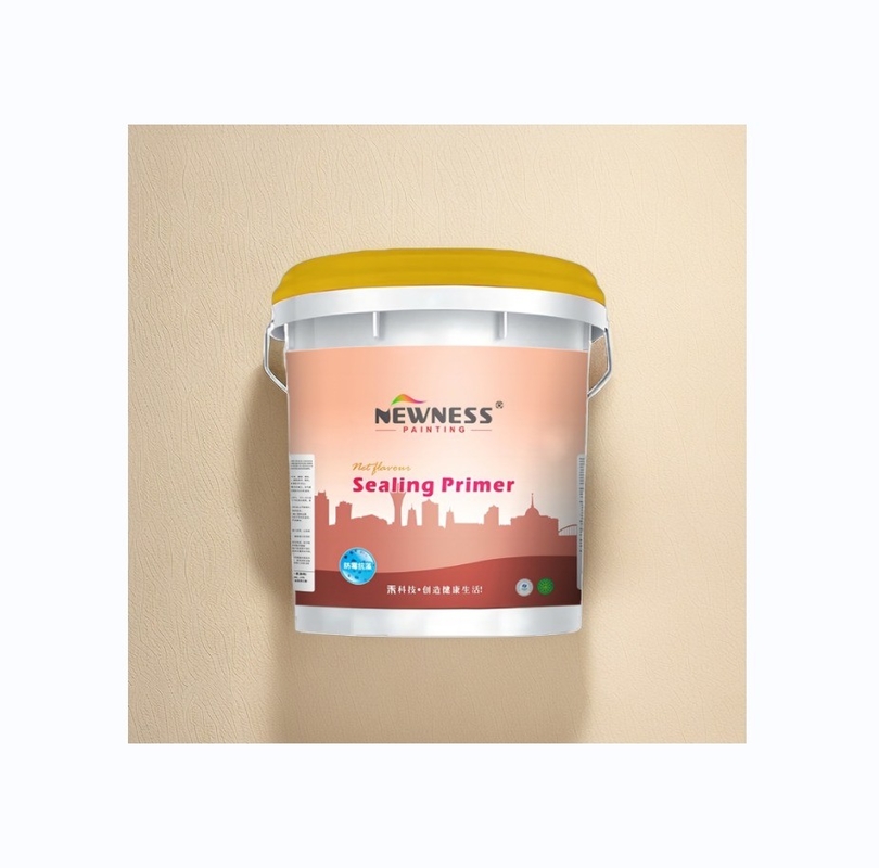 Primer de vedação resistente a álcalis à base de água para decoração de paredes exteriores