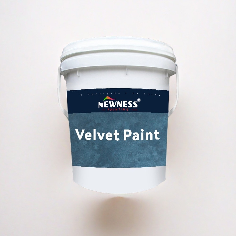 Método de aplicação por lotes Emulsão de acrílico colorido à prova d'água Pintura brilhante para parede exterior