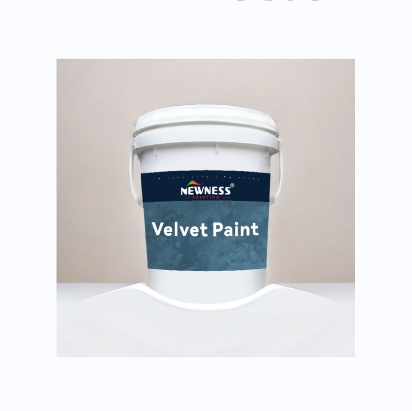 Pintura de parede brilhante para interiores Pintura metálica de veludo para decoração de interiores