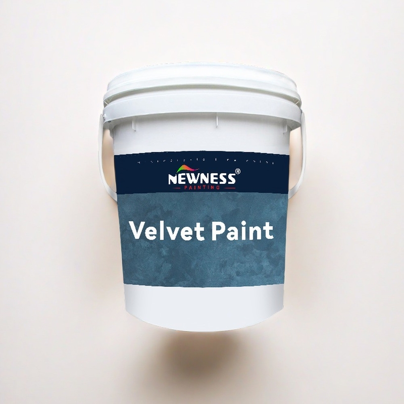 Velvet Pearl Powder Effect Art Decoration Interior Mural Paint Vantagem à prova de umidade