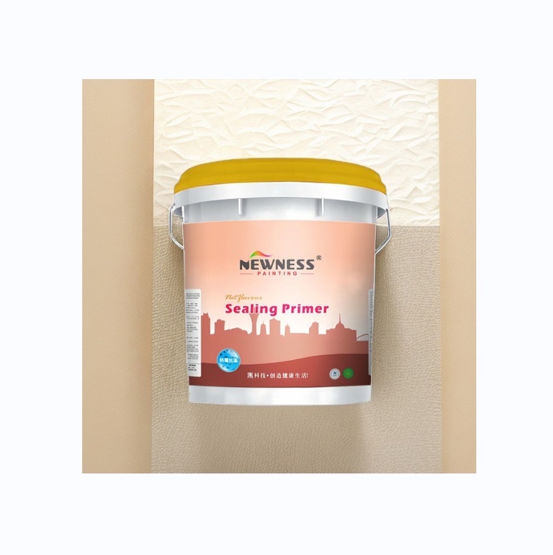 Primer de pintura de parede acrílica à base de água para paredes de cor rosa ou personalizável