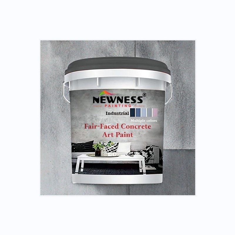 20KG/BUCKET Pintura de revestimento líquido de estado de microcemento para decoração de pisos em alta demanda